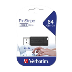 USB VERBATIM 64GB 2.0 pinstripe