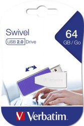 USB VERBATIM 64GB 2.0 SWIVEL/slider
