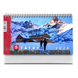 BAR Stolový kalendár Vysoké Tatry 2024
