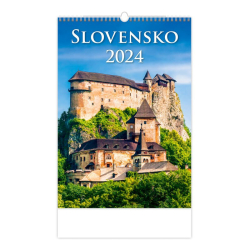 Nástenný kalendár Slovensko 24