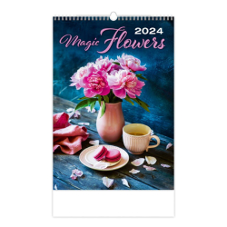 Nástenný kalendár Magic Flowers 24