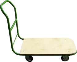 Prepravný vozík, ruèný, nosnos�: 200 kg, zelený/hnedý