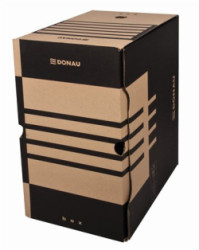 Archivaèná krabica, A4, 200 mm, kartón, DONAU, prírodná