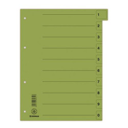 Rozraïovaè, kartónový, A4, mikroperforovaný, DONAU, zelený