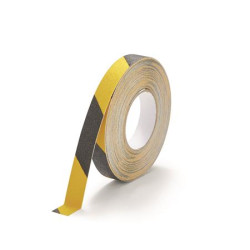 Protišmyková páska, 2,5 cmx15 m, DURABLE "DURALINE®", žltá-èierna