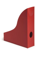 Zakladač, plastový, 73 mm, DURABLE, "Basic", červený