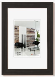 Obrazový rám, drevený, 10x15 cm, "Grado" èierny