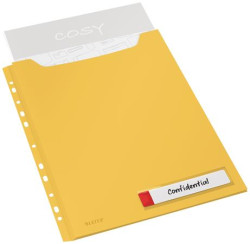 Euroobal, A4 maxi, LEITZ "Cosy Privacy", teplá žltá