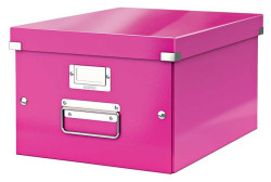 Škatu¾a, rozmer, A4, LEITZ "Click&Store", ružová