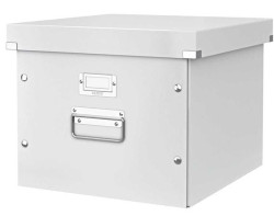 Archivaèná krabica, na závesné zakladacie dosky, LEITZ "Click&Store", biela