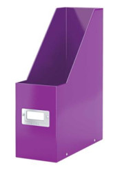 Zakladaè, PP/kartón, 95 mm, LEITZ "Click&Store", fialová