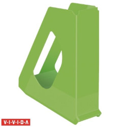 Zakladaè, plastový, 68 mm, ESSELTE "Europost", Vivida zelený