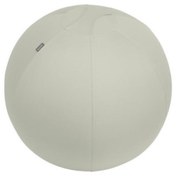 Gymnastick lopta na sedenie, so zvam proti odkotaniu, 65 cm, LEITZ "Ergo Active", svetlosiv