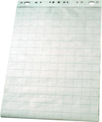 Flipchart papier, èistý-štvorèekový, 65 x 95,5 cm, 50 listov, ESSELTE
