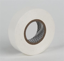 Izolaèná páska, PVC, 20 m x 19 mm, biela