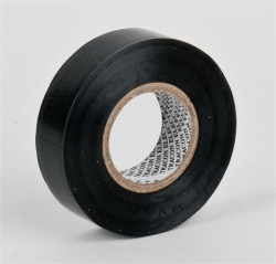 Izolaèná páska, PVC, 20 m x 19 mm, èierna