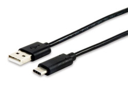 Prevodný kábel, USB-C-USB 2.0, 1m, EQUIP