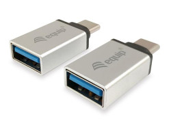 Adaptér, prevodník USB-C-USB-A, 2 ks, EQUIP