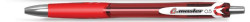Glov pero, 0,25 mm, stlac mechanizmus, FLEXOFFICE, "G.master", erven