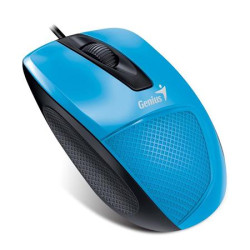 Myš, drôtová, optická, normálna ve¾kos�, USB, GENIUS "DX-150X", modrá