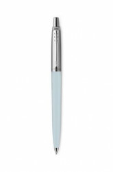 Gukov pero, 0,7 mm, strieborn klip, pastelovo-modr telo, PARKER, 