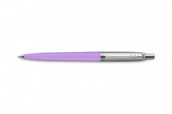 Gukov pero, 0,7 mm, strieborn klip, pastelovo-fialov telo, PARKER, 