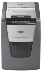 Skartovací stroj, konfety, 100 listov, REXEL "Optimum AutoFeed+ 100X"