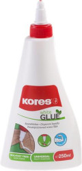 Hobby lepidlo, 250 ml, KORES "White Glue"