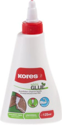 Hobby lepidlo, 125 ml, KORES "White Glue"