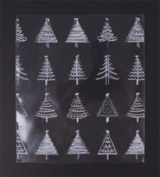 Celofánové vrecko, BOPP, 100x150 mm, vianoèný vzor
