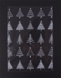 Celofánové vrecko, BOPP, 150x200 mm, vianoèný vzor