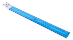 Pravítko, plastové, nerozbitné, 30 cm, COOL BY VICTORIA, modré