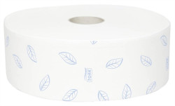 Toaletný papier, T1 systém, 2-vrstvové, priemer: 26 cm, Premium, TORK "Soft Jumbo", biela