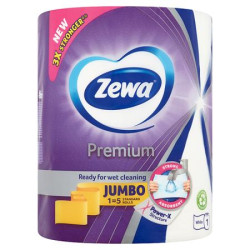 Papierov utierky, kotov, 230 trkov, ZEWA "Premium Jumbo"