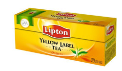 ierny aj, 25x2 g, LIPTON "Yellow label"