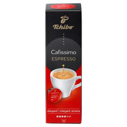 Kávové kapsule, 10 ks, TCHIBO "Cafissimo Espresso Elegant"