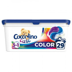 Kapsuly na pranie, 29 ks, COCCOLINO "Care Color"