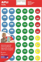 Nlepky, emoji, APLI Kids "Stickers", astn tvre