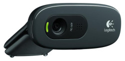 Webkamera, zabudovan� mikrof�n, USB, LOGITECH, "C270"