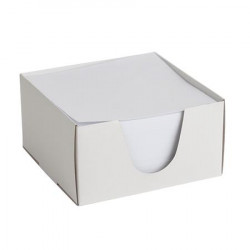 Kancelársky blok, v krabici, 90x90x50 mm, VICTORIA OFFICE