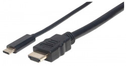 USB-C - HDMI kbel, 1 m, MANHATTAN