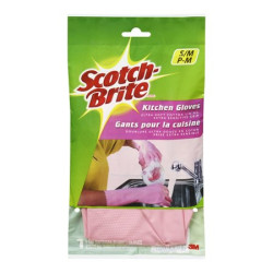 Kuchynské gumené rukavice, ve¾. M, "Scotch-Brite"