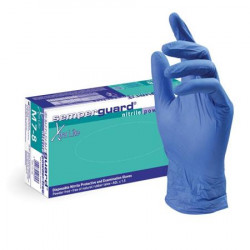 Ochrann rukavice, jednorazov, nitrilov, vekos S/7, 200 ks, nepudrovan, 