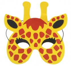 Párty maska žirafa MSZYR-QI