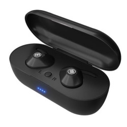 Slchadl, bezdrtov, Bluetooth 5.0, s mikrofnom, MAXELL "Mini Duo", ierna