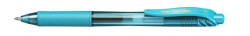 Glov pero, 0,35 mm, stlac mechanizmus, PENTEL "EnerGelX BL107", tyrkysov