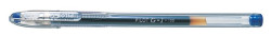 Gelov pero, PILOT "G-1", 0,32 mm, s vrchnkom, modr