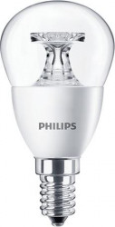 LED žiarovka, E14, malá guľa, P45, 5.5W, 470lm, 2700K, PHILIPS "CorePro"