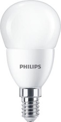 LED žiarovka, E14, malá guľa, P48, 7W, 806lm, 2700K, PHILIPS "CorePro"