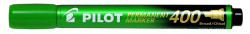 Permanentn popisova, 1,5-4 mm, zrezan, PILOT "Permanent Marker 400", zelen